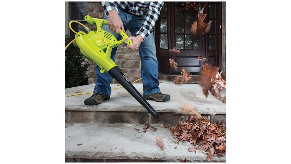 Sun Joe 14-Amp Electric Blower/Vacuum/Mulcher, Green SBJ605E