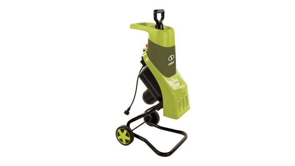 Sun Joe 15-Amp Electric Wood Chipper/Shredder, Green CJ602E