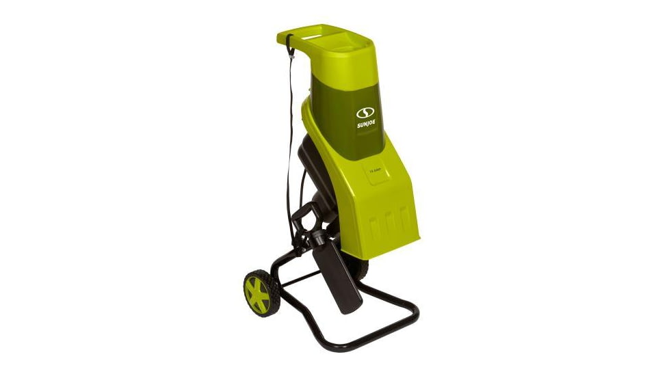 Sun Joe 15-Amp Electric Wood Chipper/Shredder, Green CJ602E