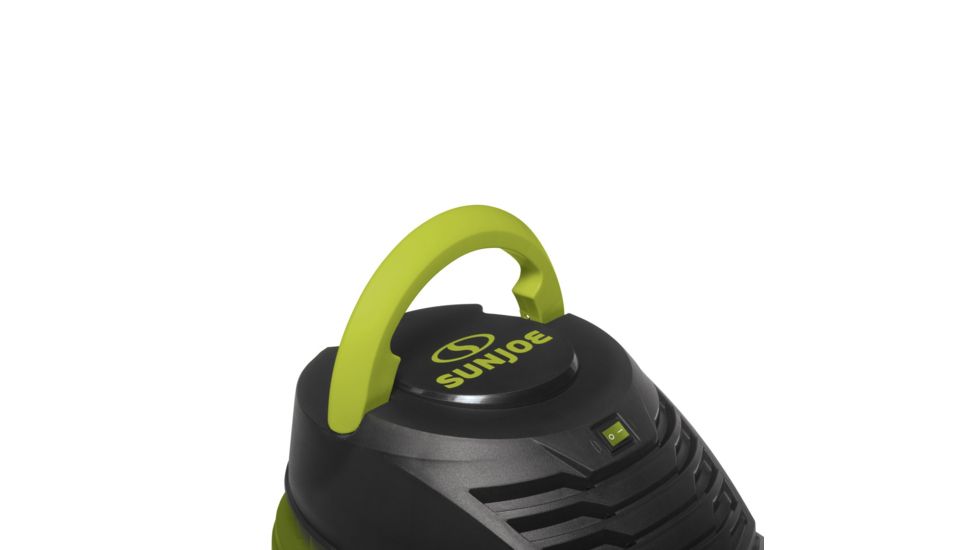 Sun Joe 2.5 GallonUltra-Portable Wheeled Wet/Dry Vacuum w/3-Piece Extensions, Green SWD2500