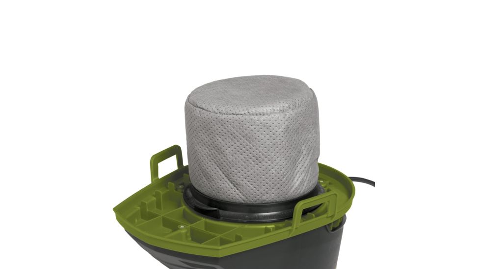 Sun Joe 2.5 GallonUltra-Portable Wheeled Wet/Dry Vacuum w/3-Piece Extensions, Green SWD2500