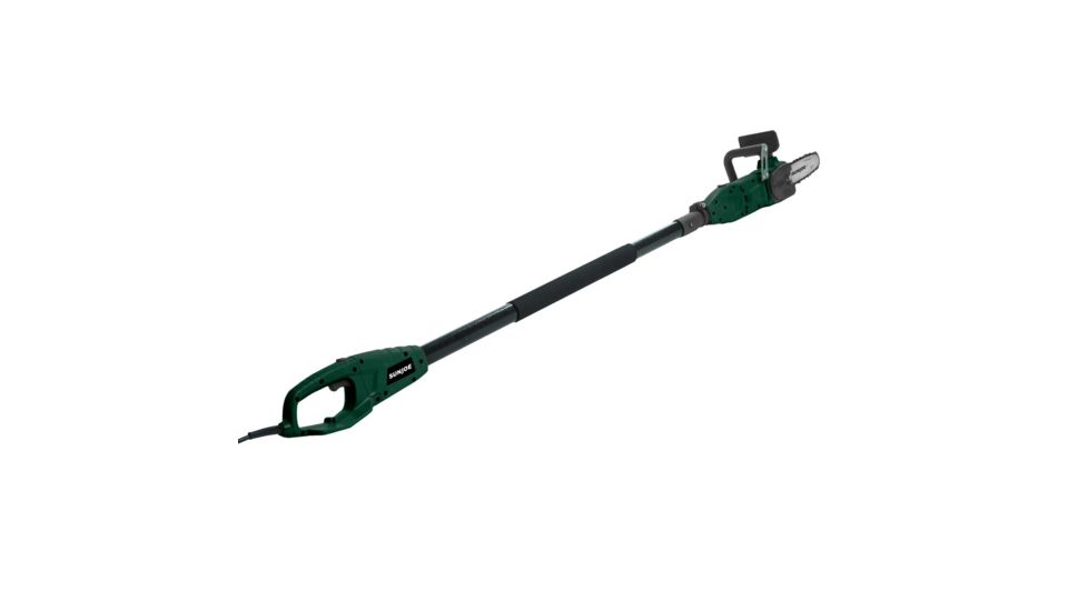 Sun Joe 2-in-1 Electric Convertible Pole Chain Saw - 8in, 8.0A, Hunter Green SWJ806E-HTG