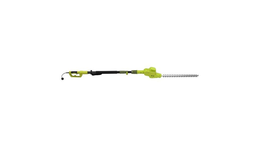 Sun Joe 21-Inch Electric Telescoping Pole Hedge Trimmer, Green SJH902E