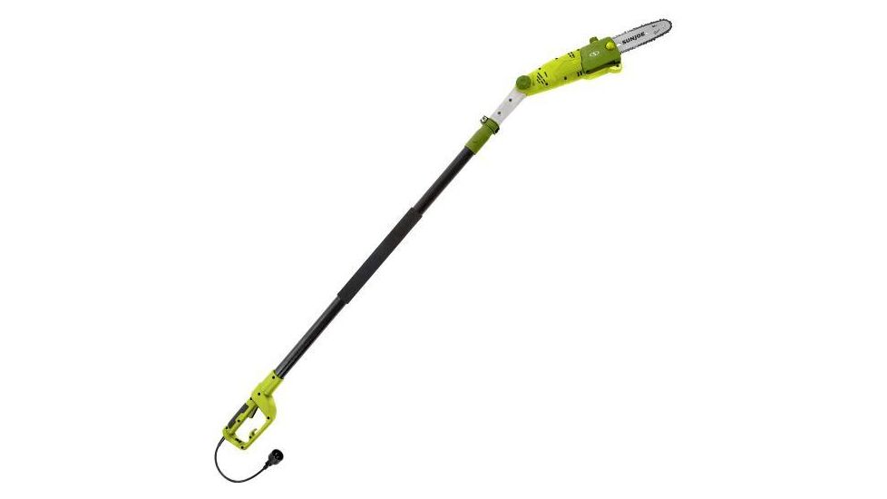 Sun Joe 8-Inch 6.5-Amp Electric Pole Chain Saw, Green SWJ802E