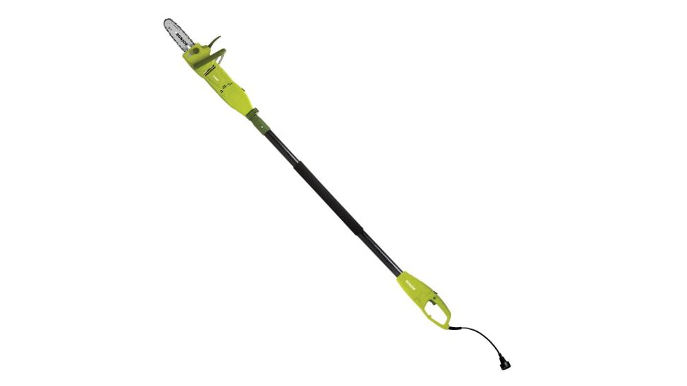Sun Joe 8-Inch 7.5-Amp Electric Pole Chain Saw, Green SWJ806E