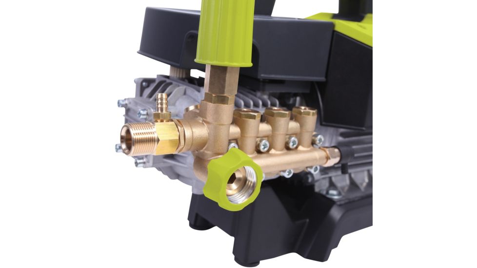 Sun Joe Cold Water Electric Direct Drive Crank Shaft Pressure Washer - 1300 PSI w/ Wall Mount, 2.15HP, 120V, Green SPX9004-PRO