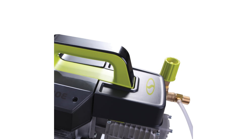 Sun Joe Cold Water Electric Direct Drive Crank Shaft Pressure Washer - 1800 PSI w/ Wall Mount, Roll Cage, 2.41HP, 120V, Green SPX9008-PRO