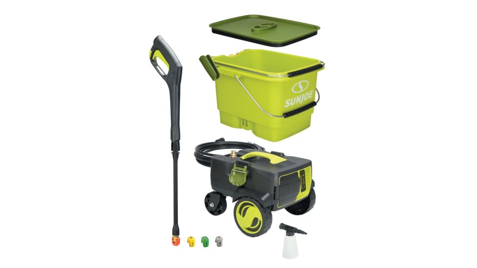 Sun Joe Cordless Pressure Washer  w/ Core Tool Only - 1160 PSI, Green SPX6001C-CT