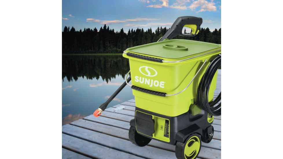 Sun Joe Cordless Pressure Washer  w/ Core Tool Only - 1160 PSI, Green SPX6001C-CT