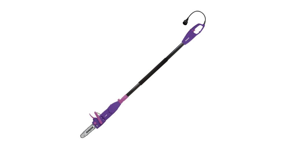Sun Joe Electric Convertible Pole Chain Saw - 10in - 8.0A, Purple SWJ807E-PRP