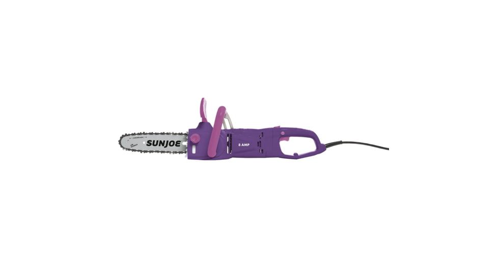Sun Joe Electric Convertible Pole Chain Saw - 10in - 8.0A, Purple SWJ807E-PRP