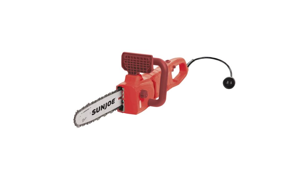 Sun Joe Electric Convertible Pole Chain Saw - 10in - 8.0A, Red SWJ807E-RED