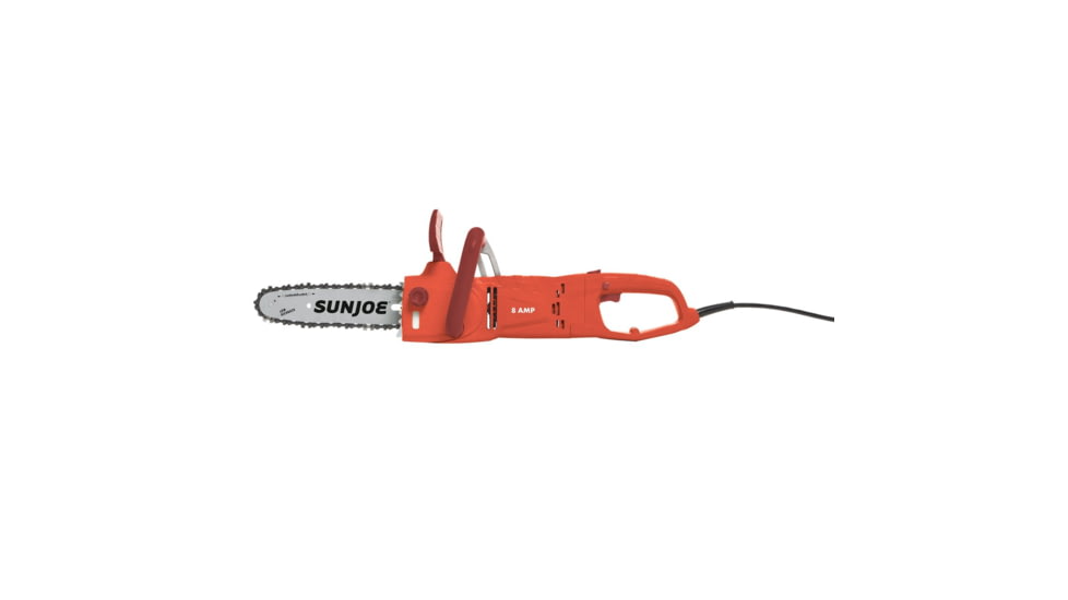 Sun Joe Electric Convertible Pole Chain Saw - 10in - 8.0A, Red SWJ807E-RED