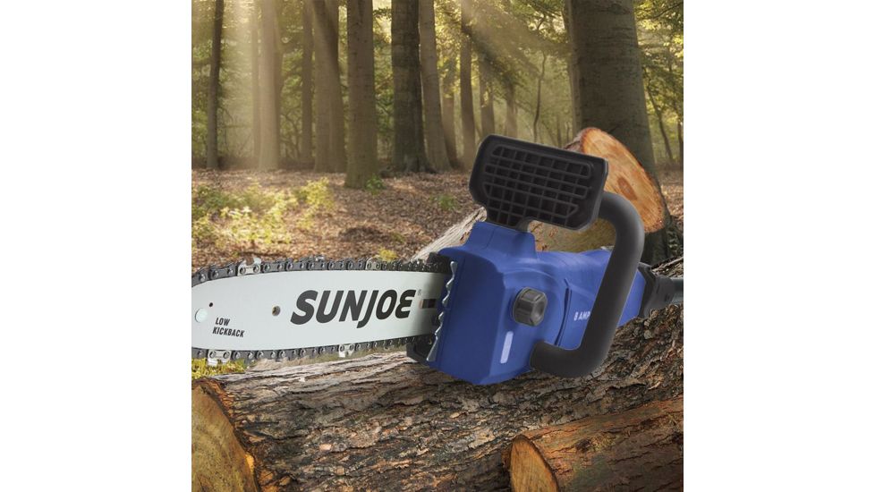 Sun Joe Electric Convertible Pole Chain Saw - 10in - 8.0A, Blue SWJ807E-SJB
