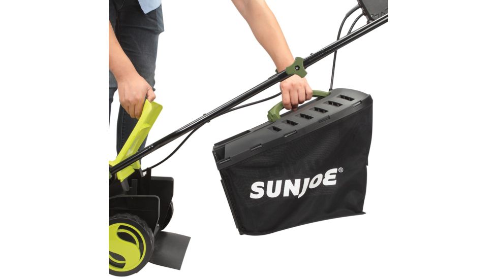 Sun Joe Electric Lawn Mower - 12A, 13in, Green MJ400E