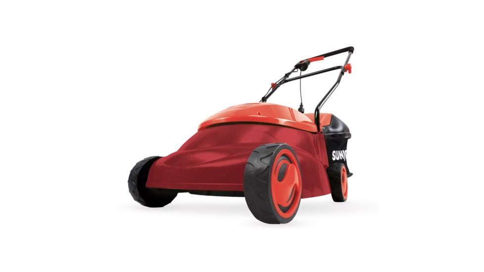 Sun Joe Electric Lawn Mower w/ Side Discharge Chute - 13A, 14in, Red MJ401E-PRO-RED