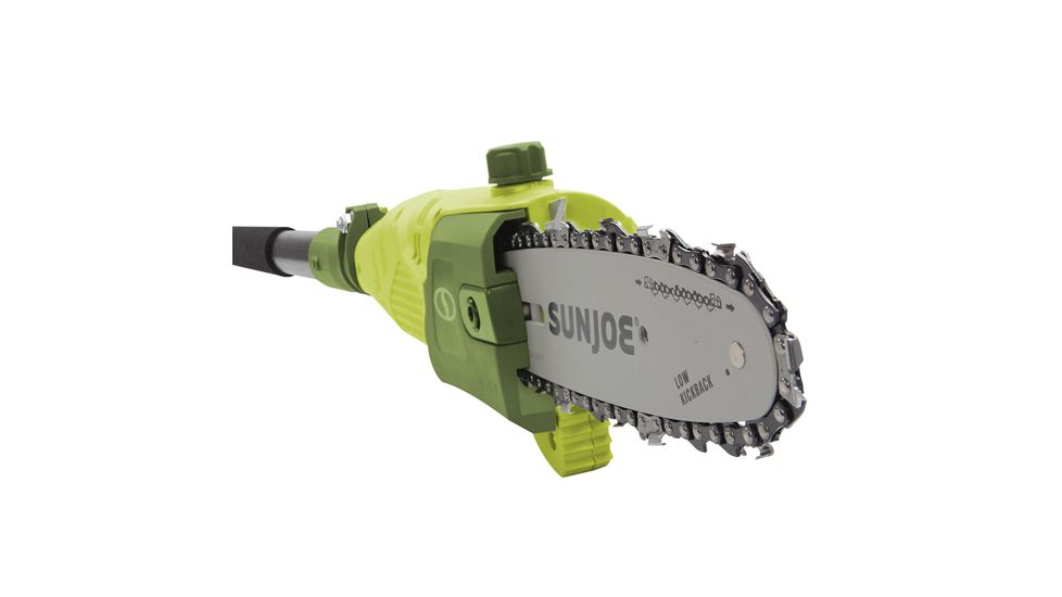 Sun Joe Electric Telescoping Pole Chain Saw, 8-Inch, 7-Amp, Green, Large, SWJ801E