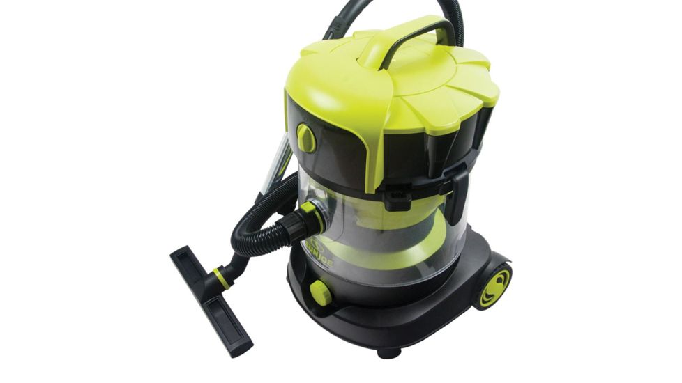 Sun Joe Industrial Motor Wet/Dry Vac w/ Semi Transparent Tank - 4HP, 6.6Gal., Green SWD6600