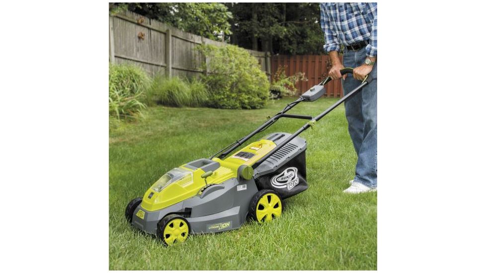 Sun Joe iON 40-Volt Cordless 16-Inch Lawn Mower Core Tool, Green ION16LM-CT