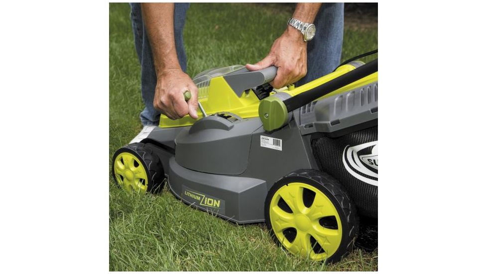 Sun Joe iON 40-Volt Cordless 16-Inch Lawn Mower Core Tool, Green ION16LM-CT