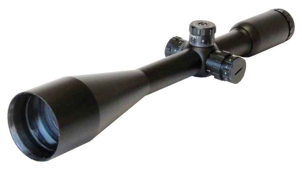 Sun Optics 42x60mm Fixed Long Range Scope, 30mm tube, Matte Black CS41-4260