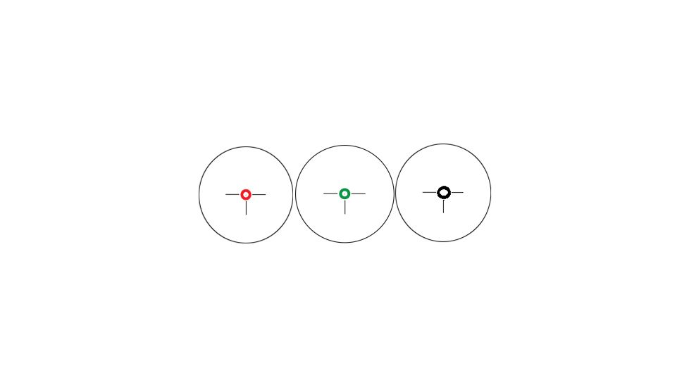 CQB T-3 Illuminated Reticle