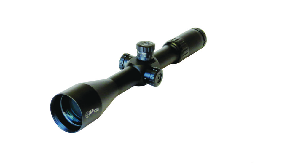 Sun Optics 6-24x50 Variable Series Rifle Scope, FFp, 30mm Tube, Black, CS41-62450
