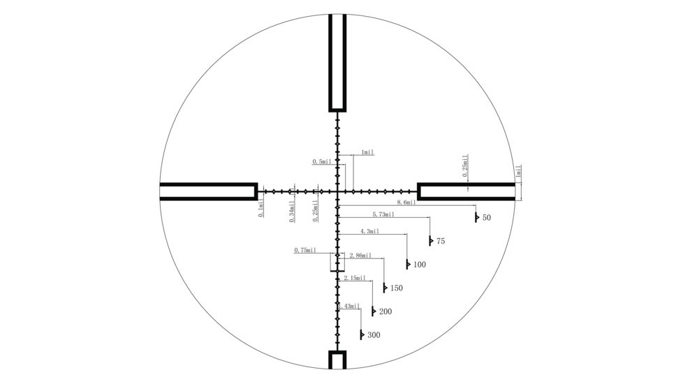 Tactical Hunter Glass Etched Reticle