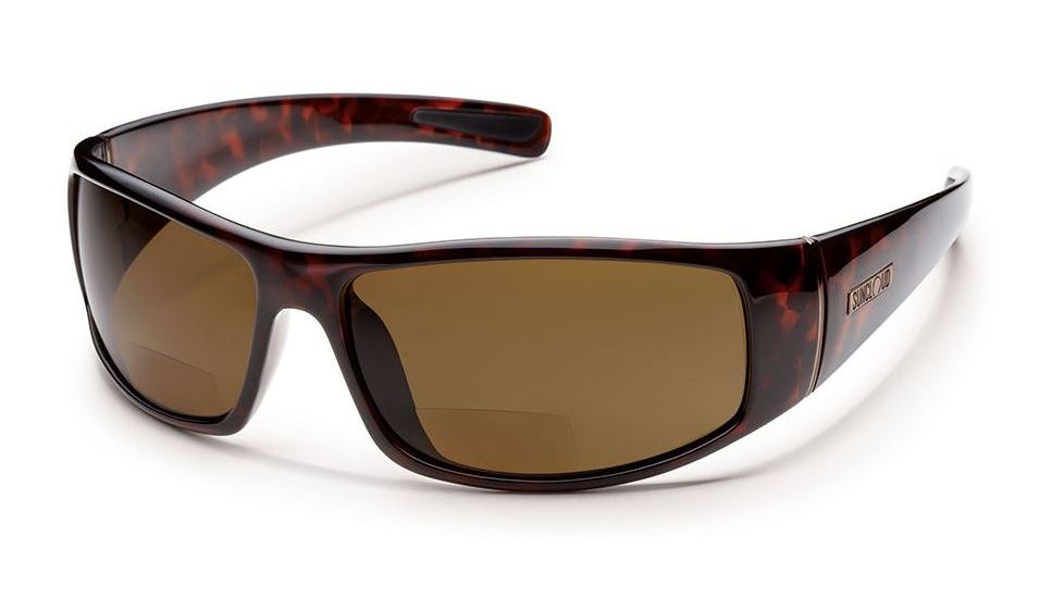 Suncloud Atlas Sunglasses Tortoise Frame Brown Polarized Reader +1.50 Lens S-ATPPBRTT150