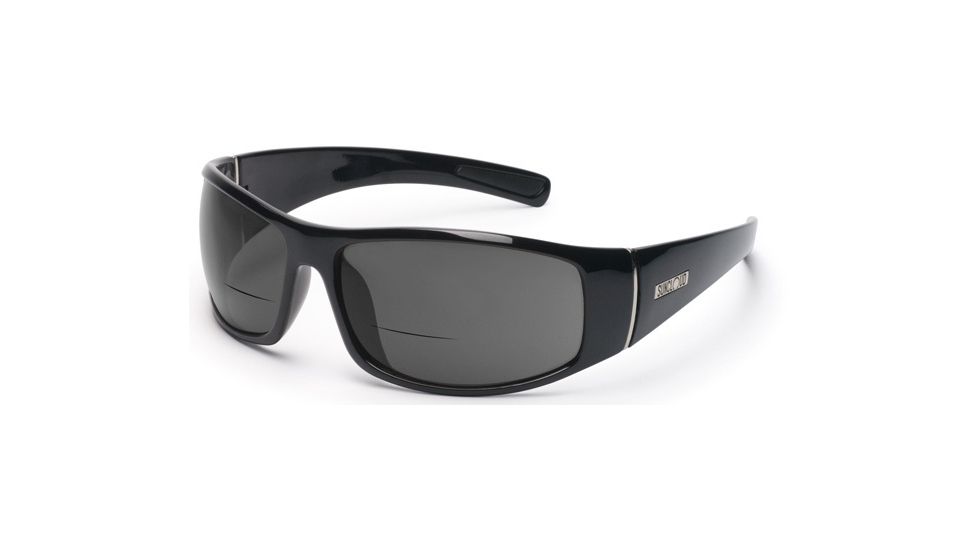 Suncloud Atlas Sun Glasses, Black Frame, Gray Polarized Reader Lens