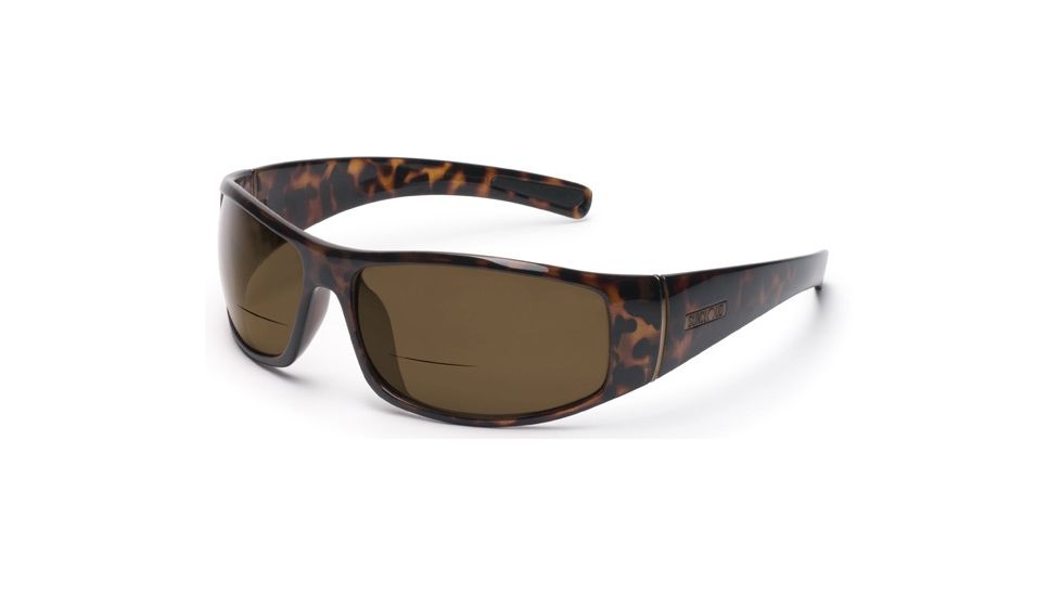 Suncloud Atlas Sun Glasses, Tortoise Frame, Brown Polarized Reader Lens
