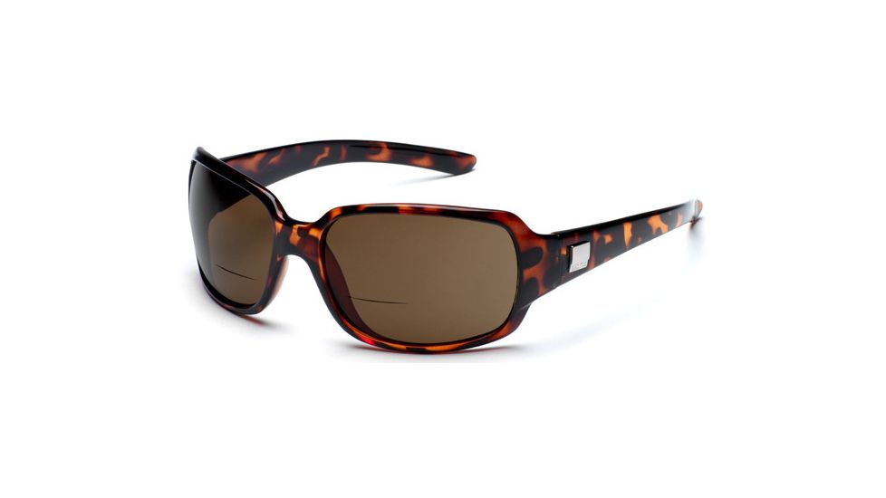 Suncloud Cookie Sun Glasses, Tortoise Frame, Brown Polarized Reader Lens