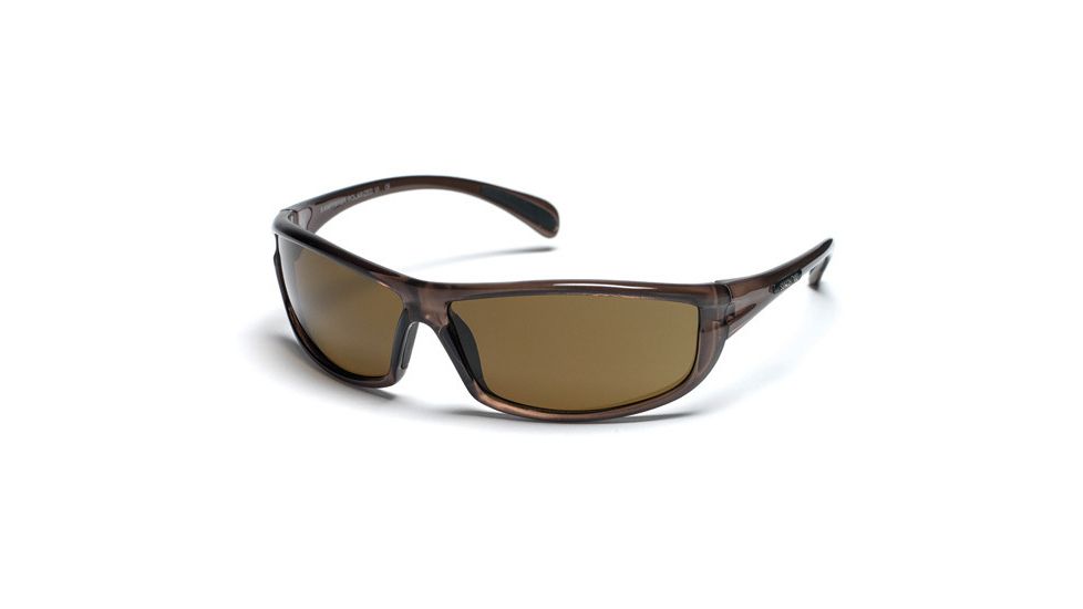 Suncloud King Sunglasses, Brown Frame, Brown Polarized Polycarbonate Lens S-KNPPBRBR