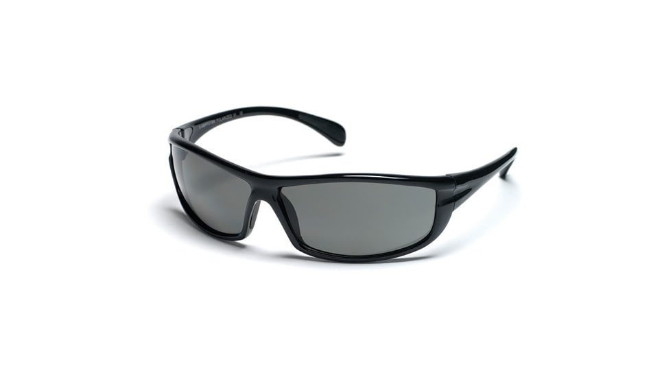 Suncloud King Sunglasses, Black Frame, Gray Polarized Polycarbonate Lens S-KNPPGYBK