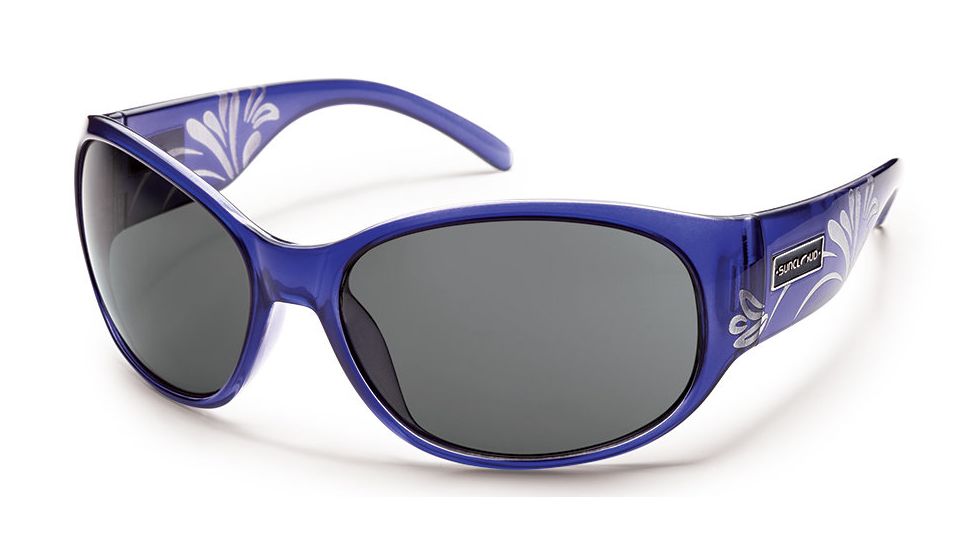 Suncloud Polarized Optics Carousel Sunglasses - Crystal Purple Laser Frame/Gray Polarized Polycarbonate Lens S-CAPPGYPR