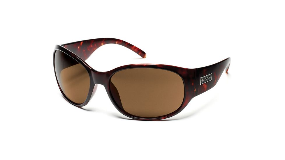 Suncloud Polarized Optics Carousel Sunglasses - Tortoise Frame, Brown Polarized Polycarbonate Lenses S-CAPPBRTT