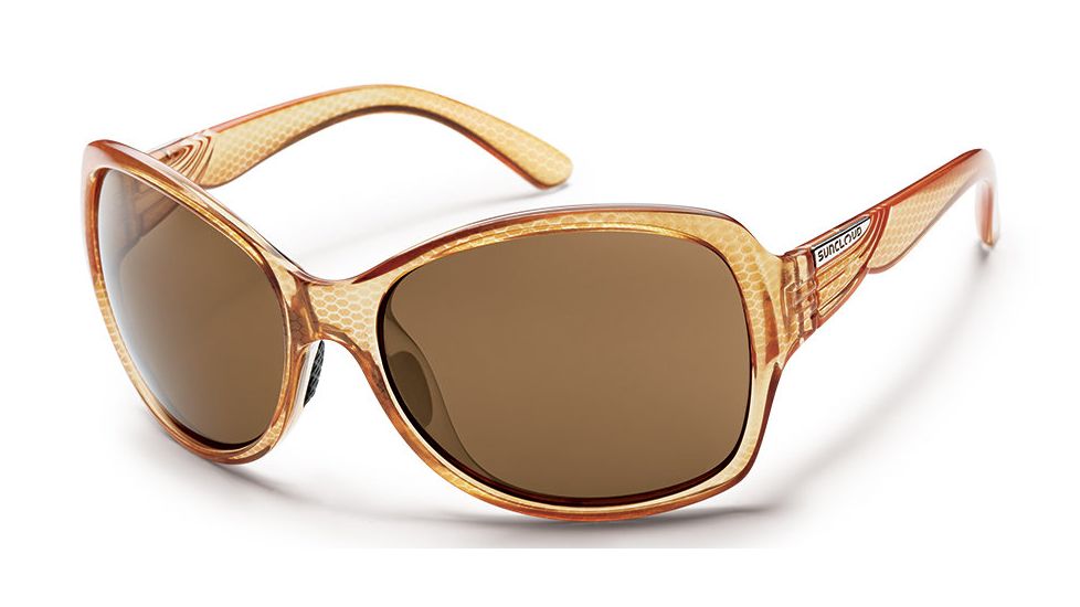 Suncloud Polarized Optics Cassandra Sunglasses - Ginger Frame/Brown Polarized Polycarbonate Lens S-CRPPBRGG
