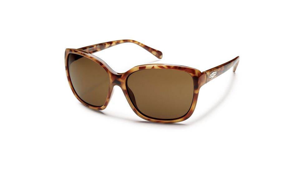 Suncloud Polarized Optics Cayenne (New) Sunglasses - Tortoise Frame, Brown Polarized Polycarbonate Lenses S-CYPPBRTT