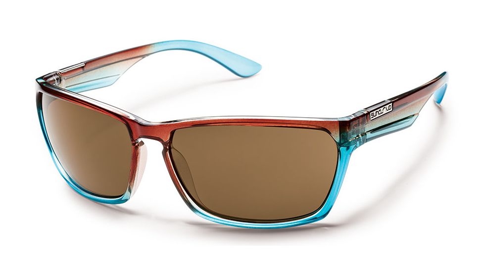 Suncloud Polarized Optics Cutout Sunglasses - Cola Fade Frame/Brown Polarized Polycarbonate Lens S-CTPPBRCO
