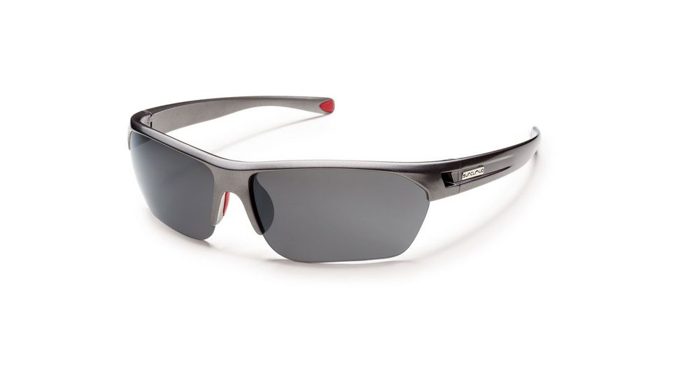 Suncloud Polarized Optics Detour (New) Sunglasses - Gunmetal Frame, Gray Polarized Polycarbonate Lenses S-DTPPGYGM