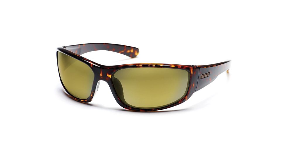 Suncloud Polarized Optics Pursuit Sunglasses - Tortoise Frame, Golden Mirror Polarized Polycarbonate Lenses S-PUPPNMTT