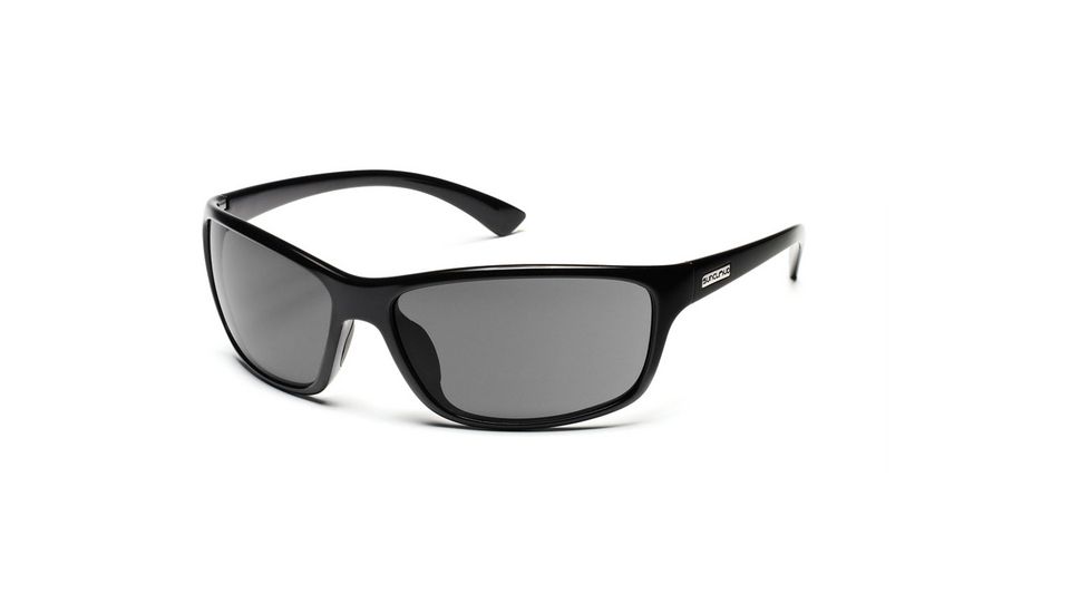 Suncloud Polarized Optics Sentry Sunglasses - Black Frame, Gray Polarized Polycarbonate Lenses S-SEPPGYBK