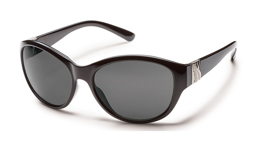 Suncloud Polarized Optics Twilight Sunglasses - Black Frame/Gray Polarized Polycarbonate Lens S-TWPPGYBK