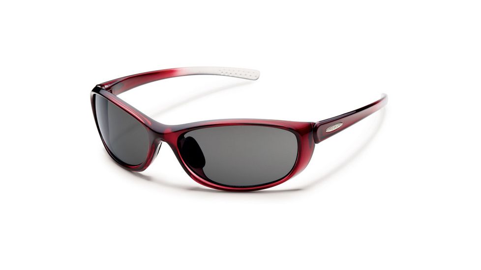 Suncloud Polarized Optics Wisp (New) Sunglasses - Wine Frame, Gray Polarized Polycarbonate Lenses S-WSPPGYWN