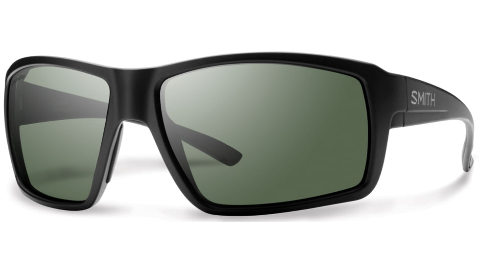 Suncloud Polarized Optics Colson Sunglass-Matte Black-ChromaPop Polar Gray Green