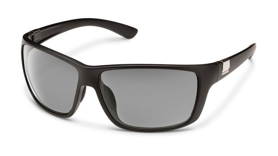 Suncloud Polarized Optics Councilman Sunglasses-Matte Black-Gray
