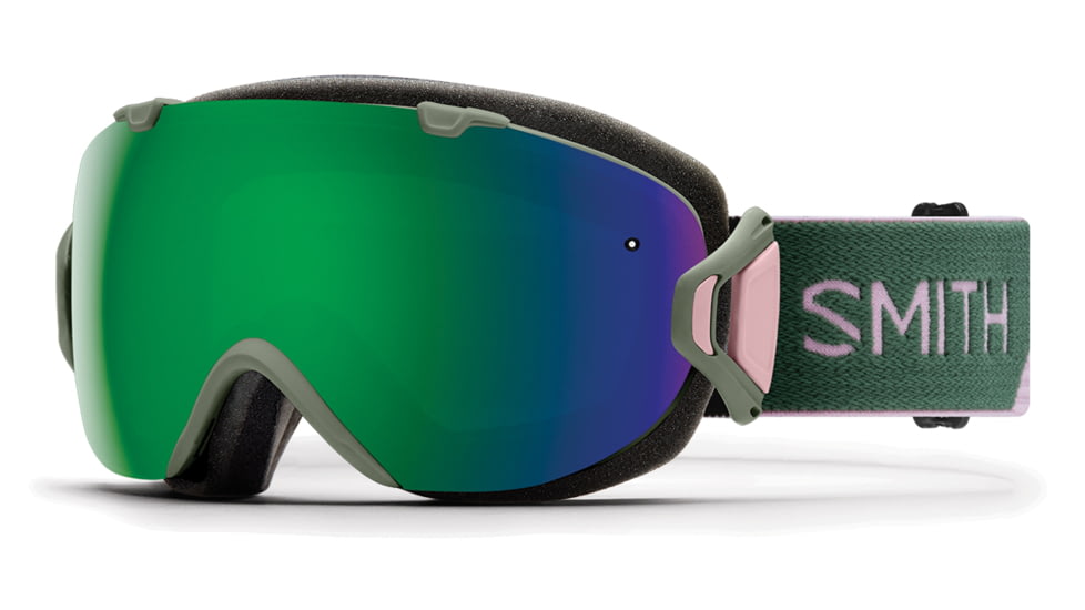 Suncloud Polarized Optics I/OS Goggle-Patina Split-ChromaPop Sun Green Mirror