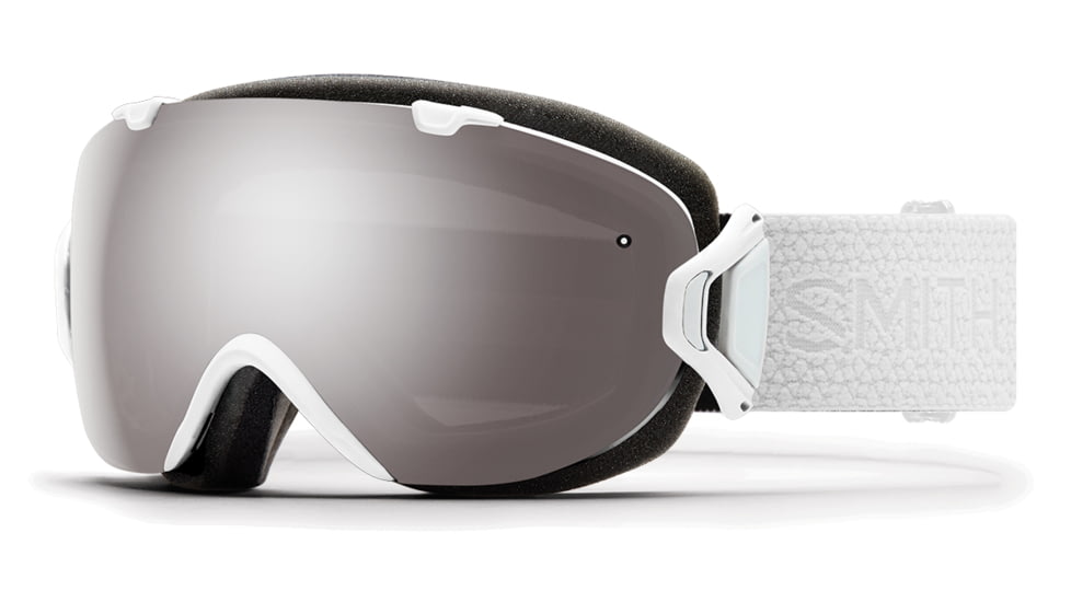Suncloud Polarized Optics I/OS Goggle-White Mosaic-ChromaPop Sun Platinum Mirror