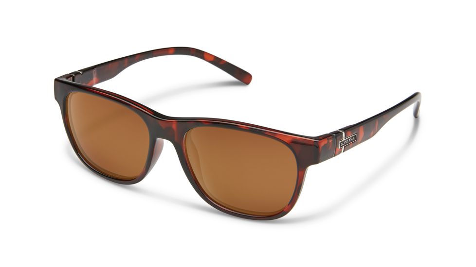Suncloud Polarized Optics Scene Sunglasses, Tortoise S-SNPPBRTT