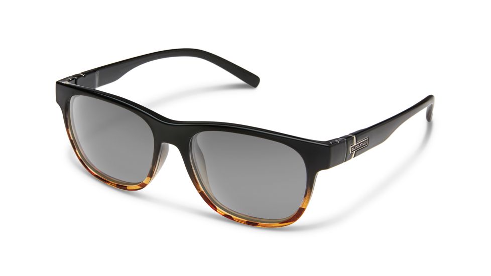Suncloud Polarized Optics Scene Sunglasses, Black Tortoise Fade S-SNPPGYBTF